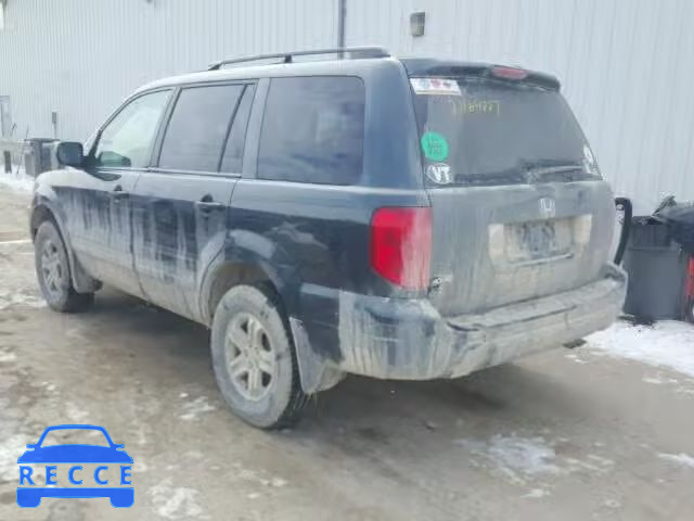 2005 HONDA PILOT EX 2HKYF18495H531559 image 2