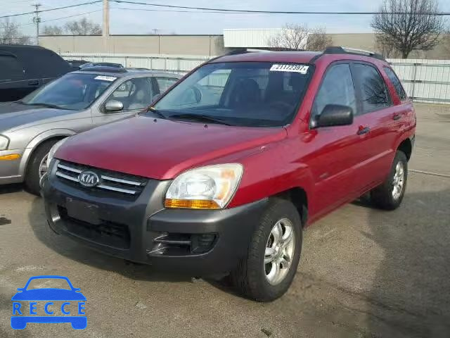 2007 KIA SPORTAGE E KNDJE723377303832 зображення 1