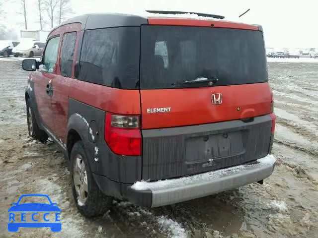 2004 HONDA ELEMENT EX 5J6YH27594L011702 image 2