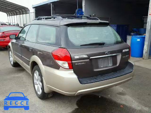 2008 SUBARU OUTBACK 2. 4S4BP61C287304106 зображення 2