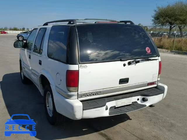 2001 GMC JIMMY 1GKCS13W312126361 image 2