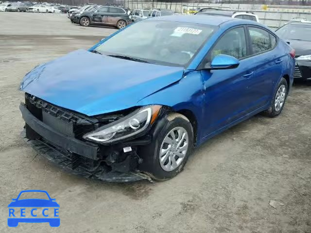 2017 HYUNDAI ELANTRA SE 5NPD74LF2HH101883 Bild 1