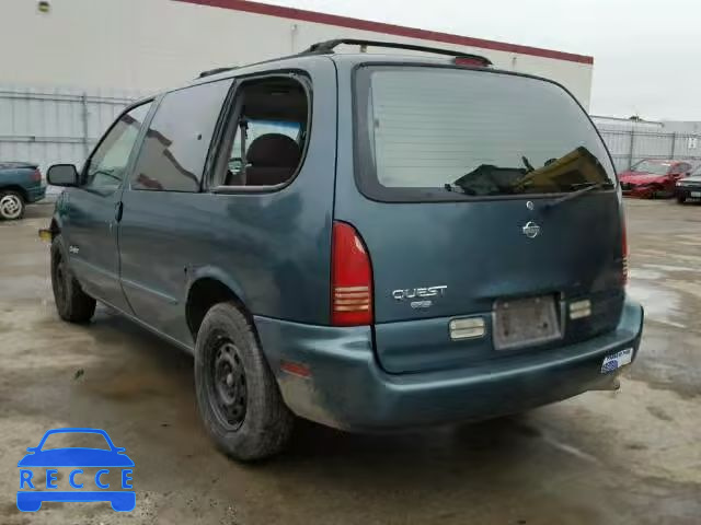 1997 NISSAN QUEST XE/G 4N2DN111XVD831793 image 2