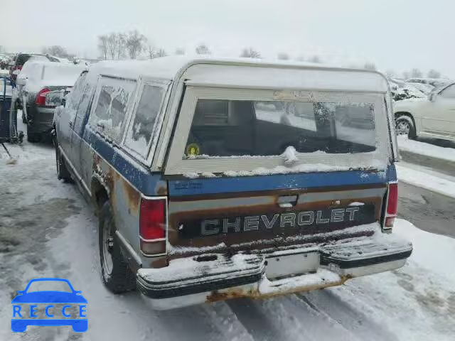 1992 CHEVROLET S10 1GCCS19ZXN2175981 image 2