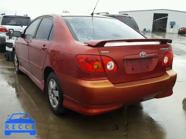 2003 TOYOTA COROLLA 1NXBR32E73Z071777 Bild 2