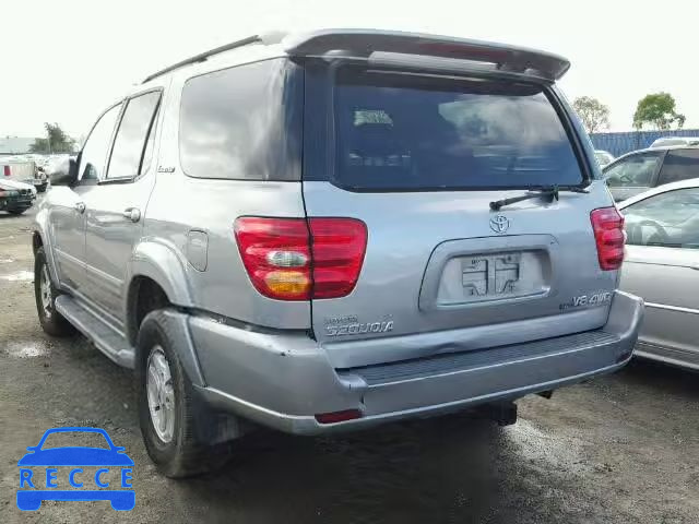 2001 TOYOTA SEQUOIA LI 5TDBT48A41S035630 зображення 2