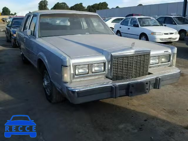 1986 LINCOLN TOWN CAR 1LNBP96F6GY662659 зображення 0