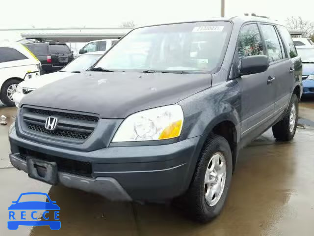 2003 HONDA PILOT LX 2HKYF18153H586531 image 1