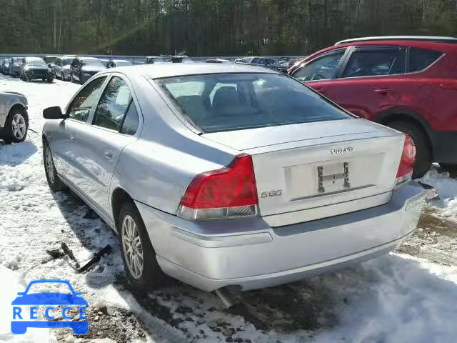 2005 VOLVO S60 YV1RS640452434006 image 2