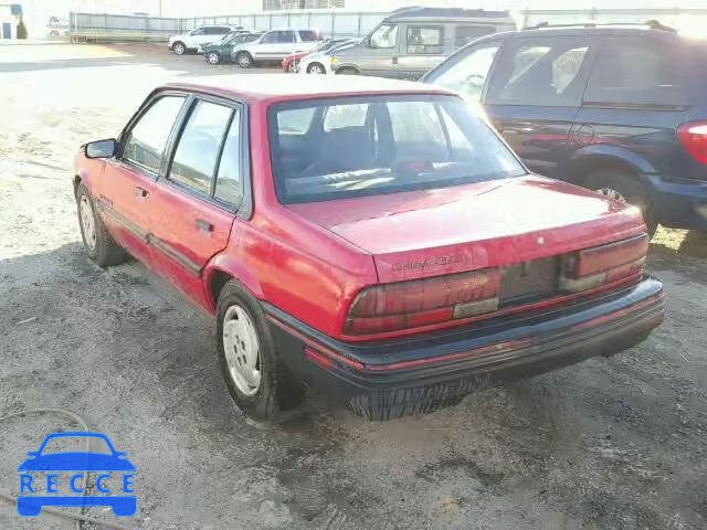 1993 CHEVROLET CAVALIER V 1G1JC5440P7216656 зображення 2