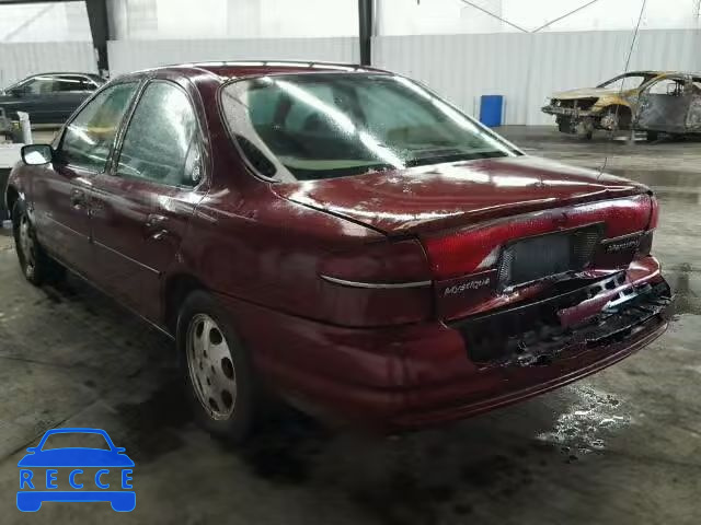 1999 MERCURY MYSTIQUE G 1MEFM6531XK632913 image 2