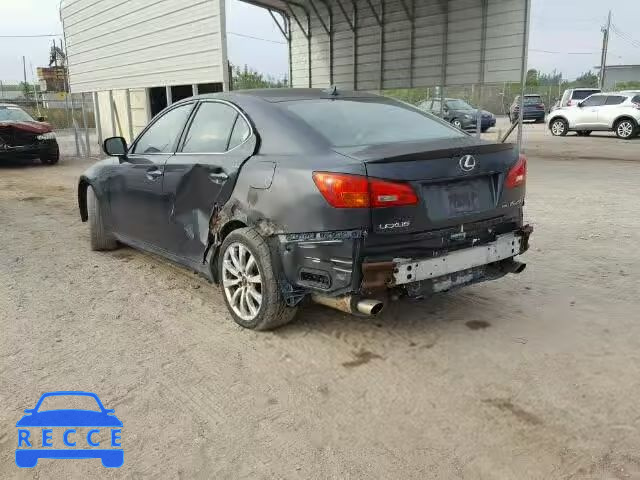 2008 LEXUS IS250 AWD JTHCK262482020262 зображення 2