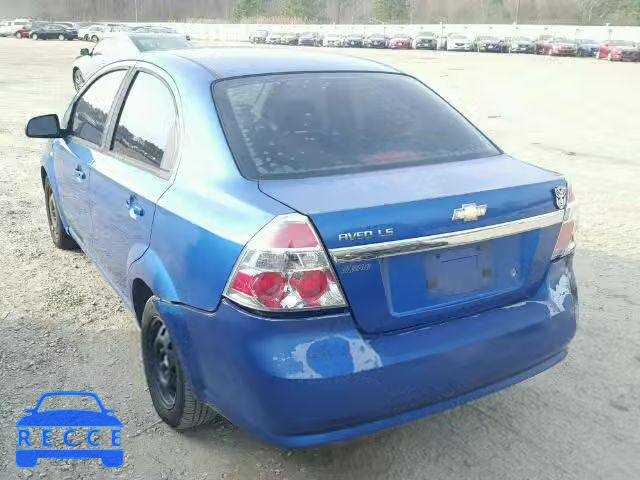 2007 CHEVROLET AVEO/LS KL1TD56697B140788 image 2