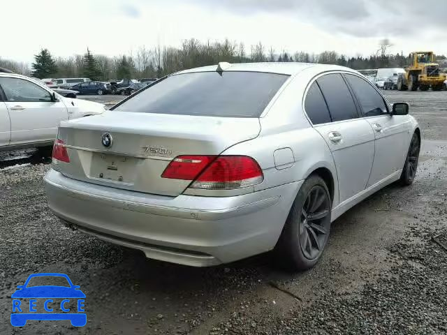 2007 BMW 750 WBAHL83577DT08234 зображення 3