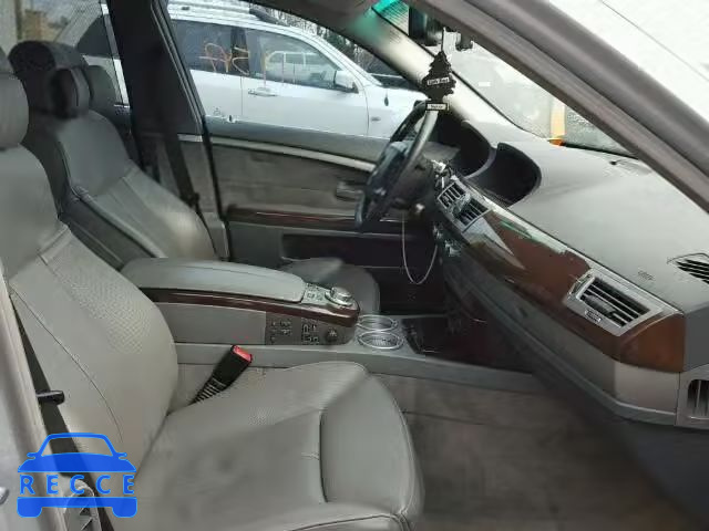 2007 BMW 750 WBAHL83577DT08234 зображення 4