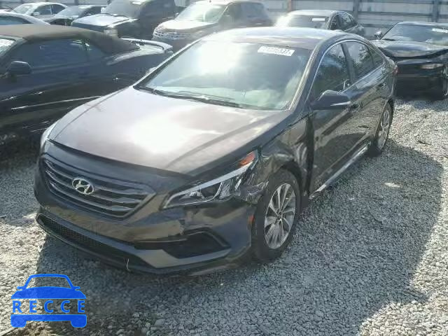 2015 HYUNDAI SONATA SPO 5NPE34AF2FH213163 зображення 1