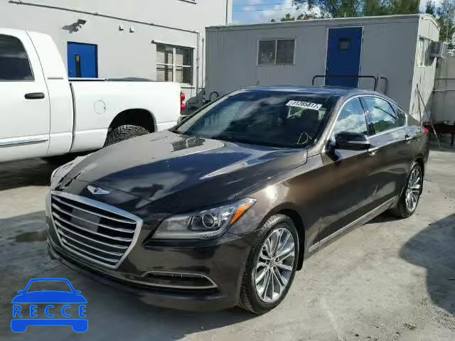 2015 HYUNDAI GENESIS KMHGN4JE5FU089904 image 1