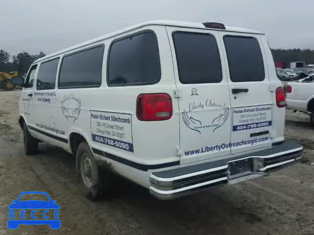 2001 DODGE RAM WAGON 2B5WB35Z71K531427 зображення 2