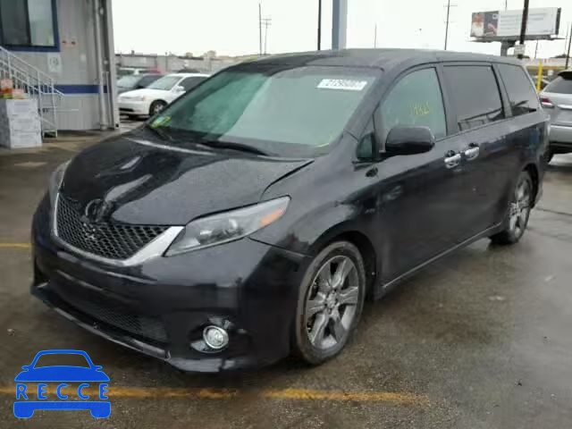 2015 TOYOTA SIENNA SPORT 5TDXK3DCXFS600108 зображення 1