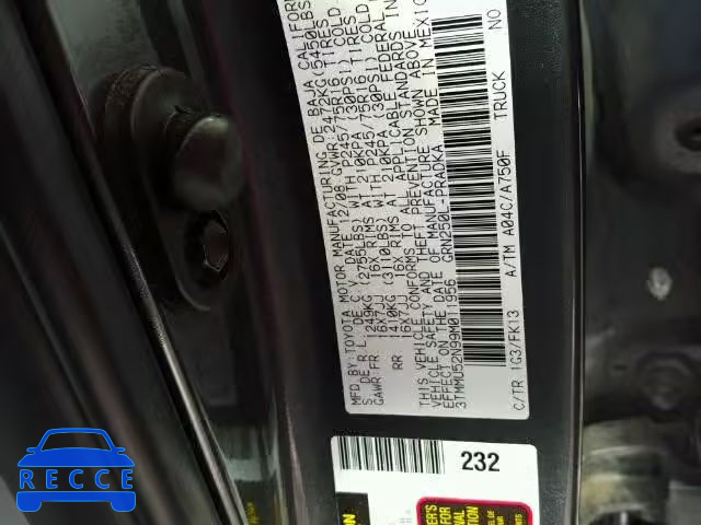 2009 TOYOTA TACOMA DOU 3TMMU52N99M011956 image 9