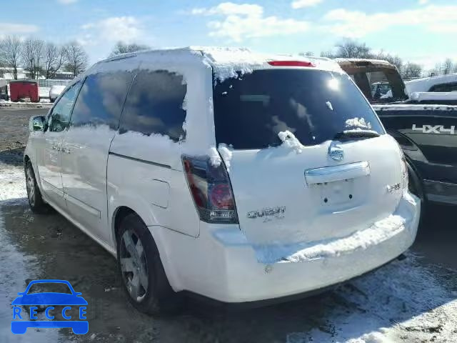 2007 NISSAN QUEST S/SE 5N1BV28U47N142874 зображення 2