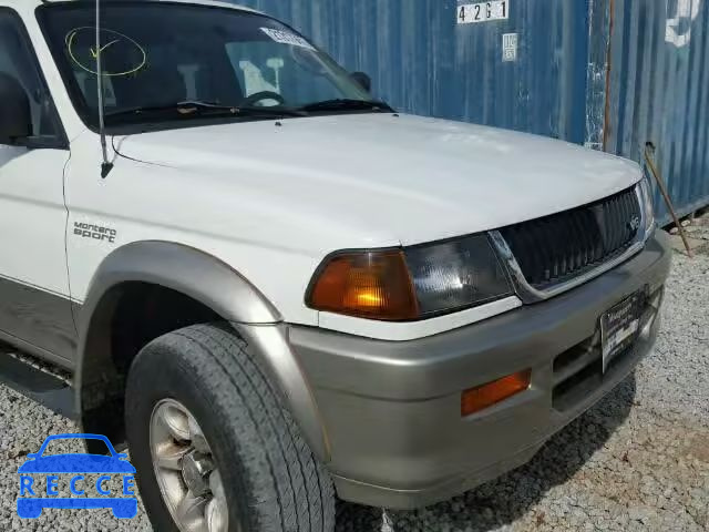 1999 MITSUBISHI MONTERO JA4LSG1H6XP045436 зображення 8