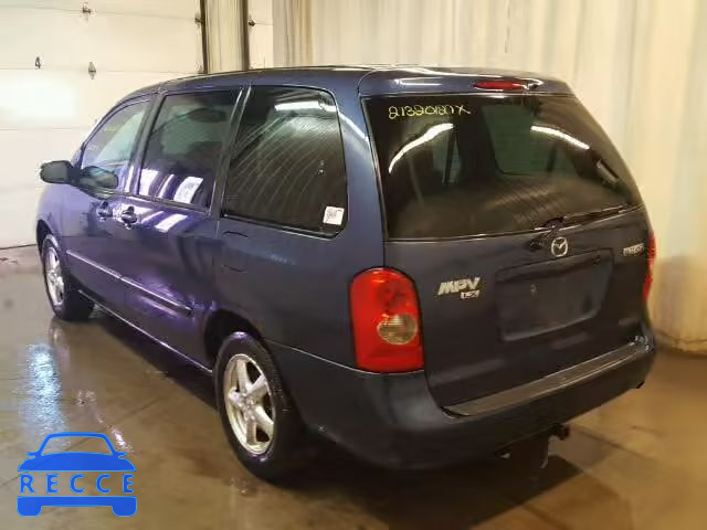 2003 MAZDA MPV WAGON JM3LW28A030353919 Bild 2