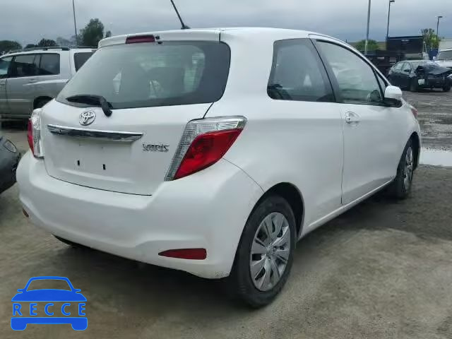 2014 TOYOTA YARIS JTDJTUD3XED597598 зображення 3