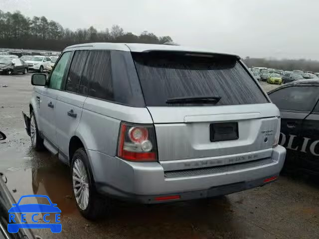 2011 LAND ROVER RANGE ROVE SALSF2D48BA287870 image 2