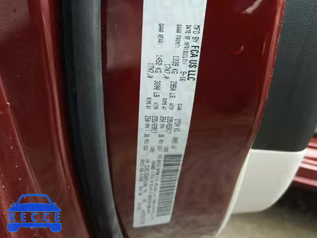 2017 CHRYSLER PACIFICA T 2C4RC1BG8HR591002 image 9