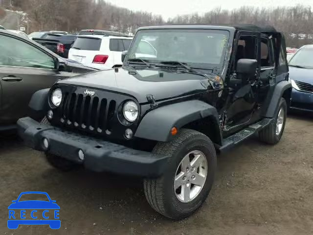 2014 JEEP WRANGLER U 1C4BJWDG1EL101957 image 1