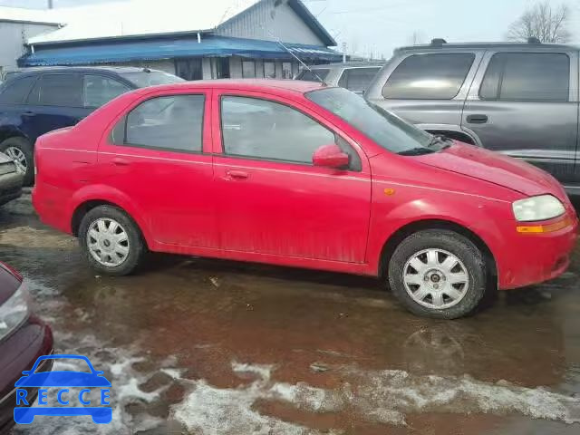 2004 CHEVROLET AVEO LS KL1TJ52684B236129 image 9