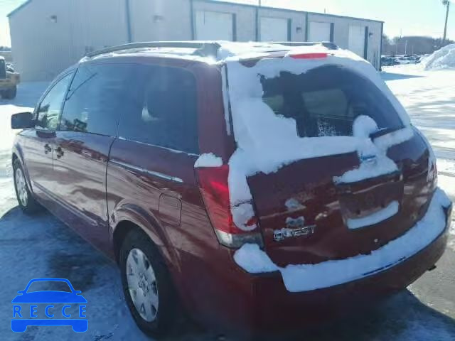 2006 NISSAN QUEST S/SE 5N1BV28U46N122753 зображення 2