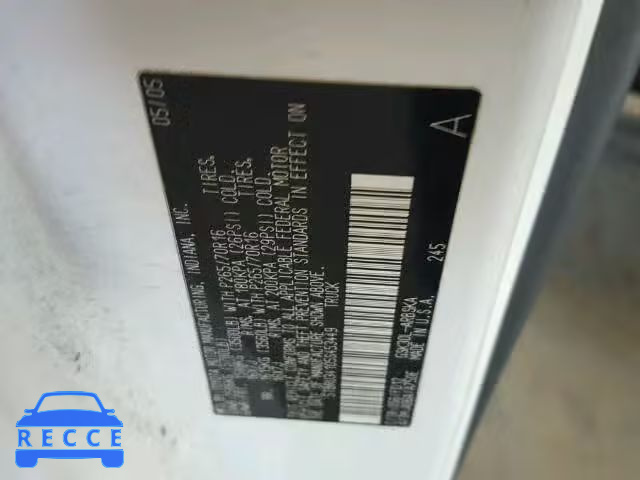 2005 TOYOTA TUNDRA ACC 5TBRU34105S453449 image 9