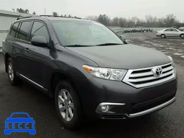 2011 TOYOTA HIGHLANDER 5TDBK3EH6BS089592 зображення 0