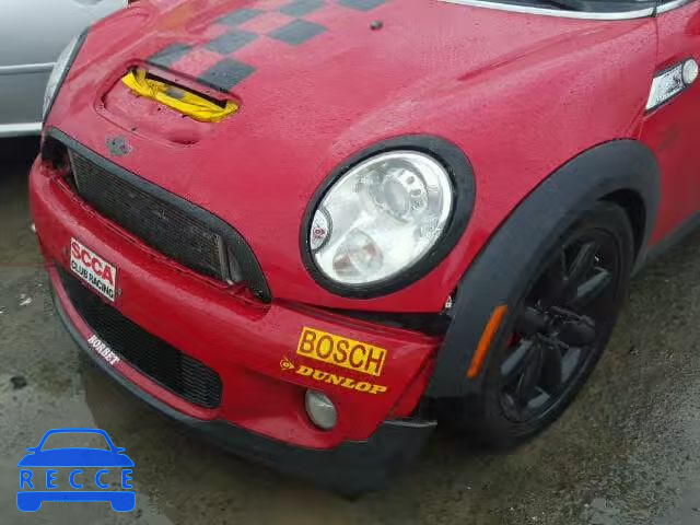 2009 MINI COOPER S WMWMF735X9TT96723 image 8