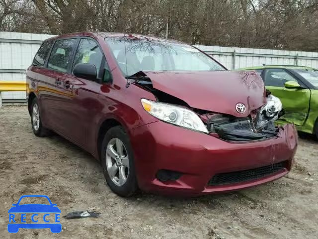 2014 TOYOTA SIENNA 5TDZK3DC2ES500477 image 0