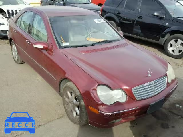 2001 MERCEDES-BENZ C240 WDBRF61J51F075922 зображення 0