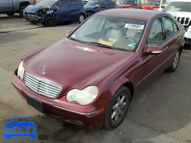 2001 MERCEDES-BENZ C240 WDBRF61J51F075922 зображення 1