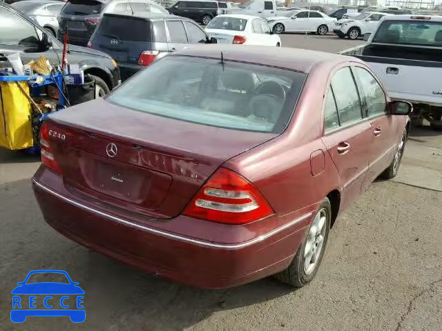 2001 MERCEDES-BENZ C240 WDBRF61J51F075922 Bild 3