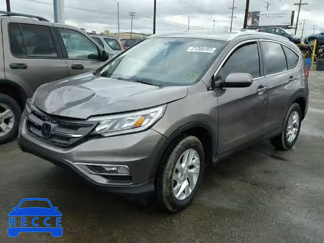 2015 HONDA CR-V EX-L 5J6RM4H78FL010121 image 1