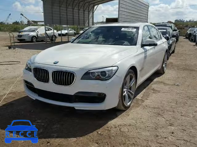 2014 BMW 740LI WBAYE4C55ED138651 зображення 1