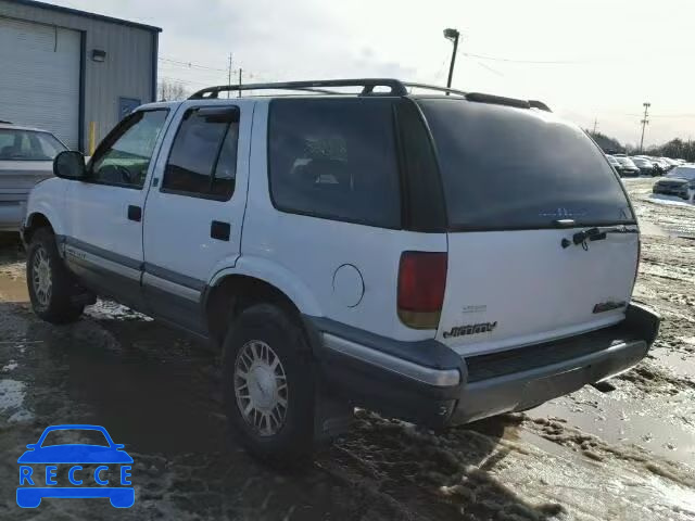 1996 GMC JIMMY 1GKDT13W0T2524759 image 2