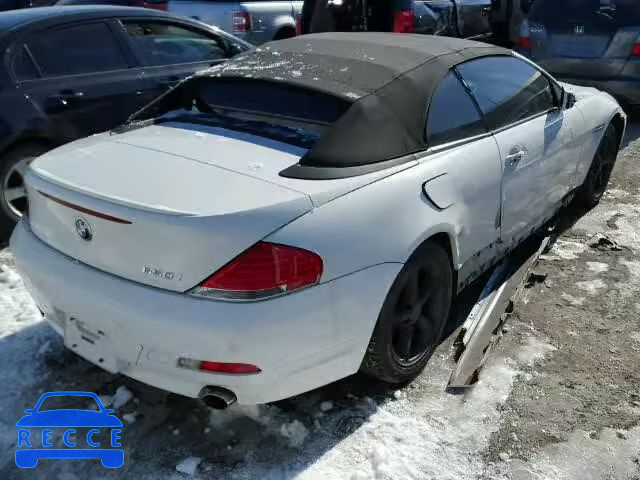 2006 BMW 650I WBAEK13486CN77447 зображення 3