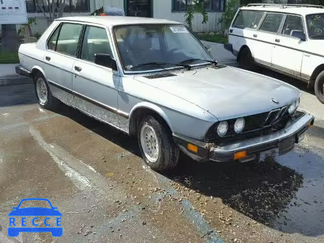1983 BMW 528E AUTOMATIC WBADK8306D9205701 image 0