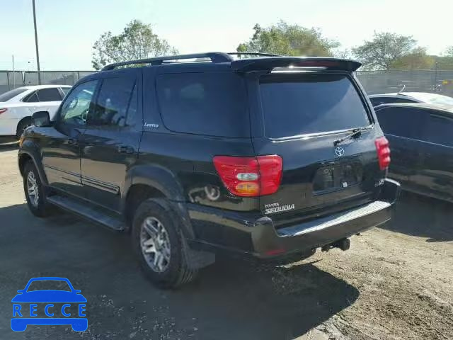 2004 TOYOTA SEQUOIA LI 5TDZT38A74S228707 зображення 2