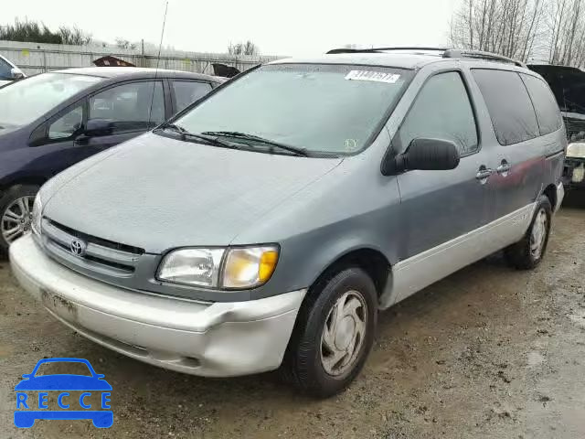 1998 TOYOTA SIENNA LE/ 4T3ZF13C7WU000390 зображення 1