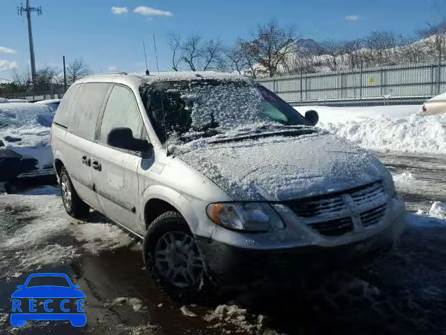 2007 DODGE CARAVAN SE 1D4GP25R27B128903 зображення 0