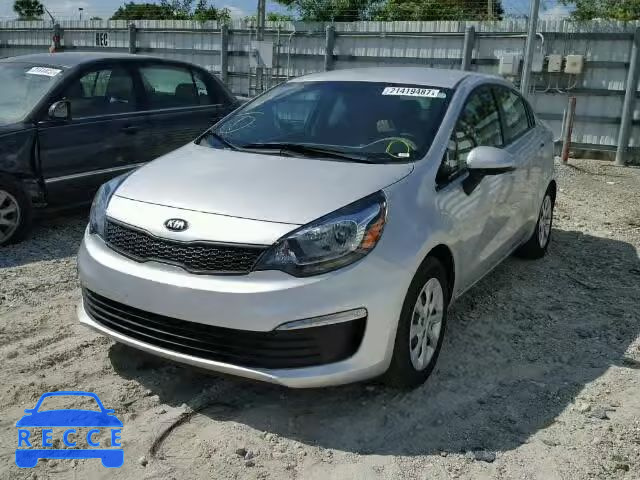 2016 KIA RIO LX KNADM4A30G6576696 image 1