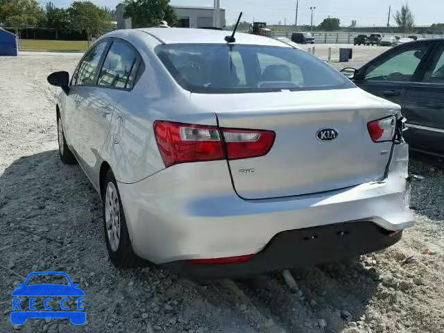 2016 KIA RIO LX KNADM4A30G6576696 image 2